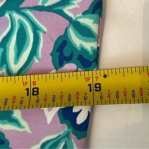 Talbots Bold Floral Beach Vacation Cruise Dress With Cut Out Dress NWOT Size S - Picture 13 of 14